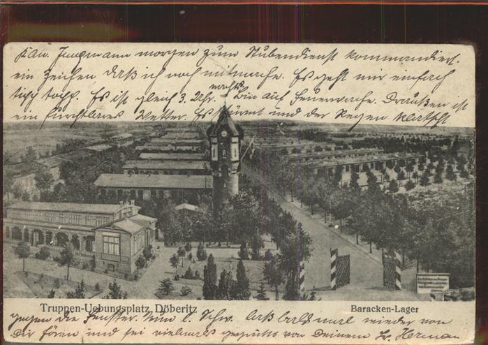 Dallgow Truppenuebungsplatz Barackenlager