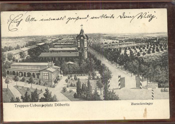 Dallgow Truppenuebungsplatz Barackenlager