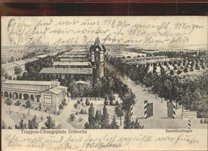 Dallgow Truppenübungsplatz Barackenlager