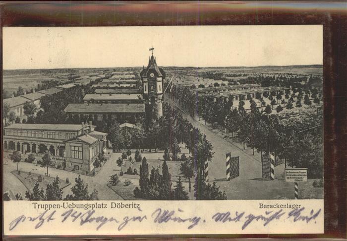 Dallgow Truppenübungsplatz Barackenlager