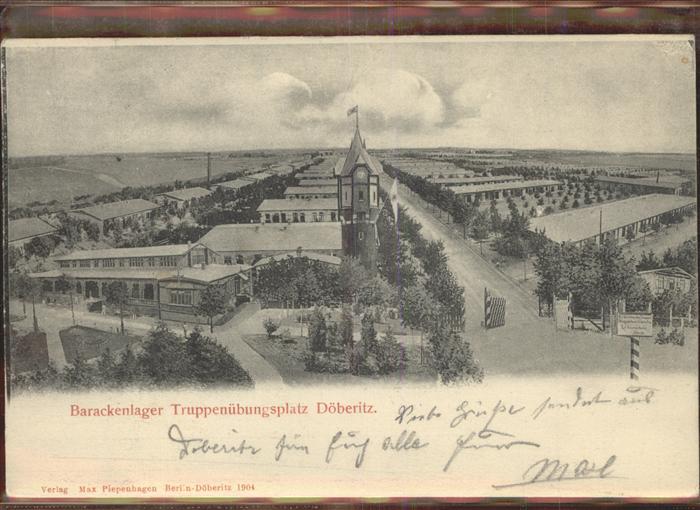 Dallgow Truppenübungsplatz Barackenlager