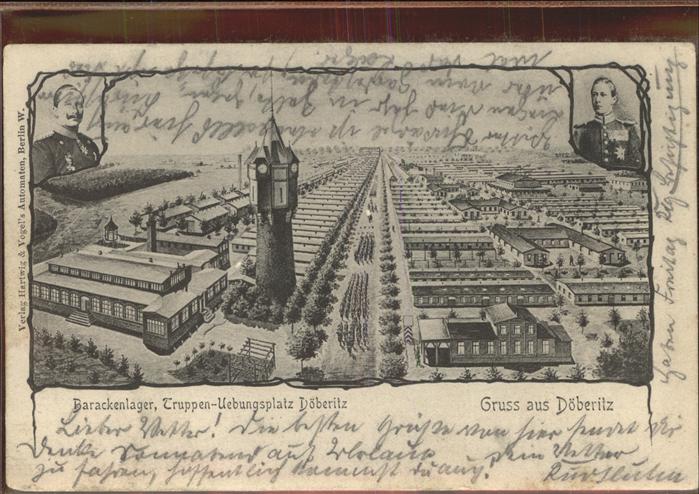 Dallgow Truppenübungsplatz Barackenlager