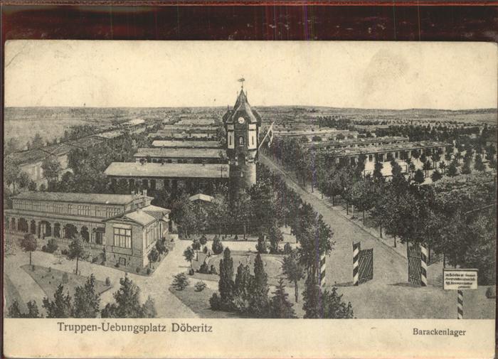Dallgow Truppenübungsplatz Barackenlager