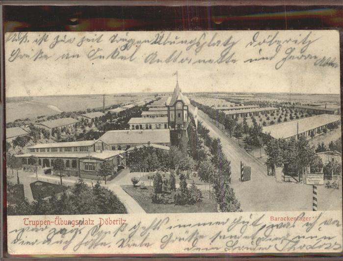 Dallgow Truppenübungsplatz Barackenlager