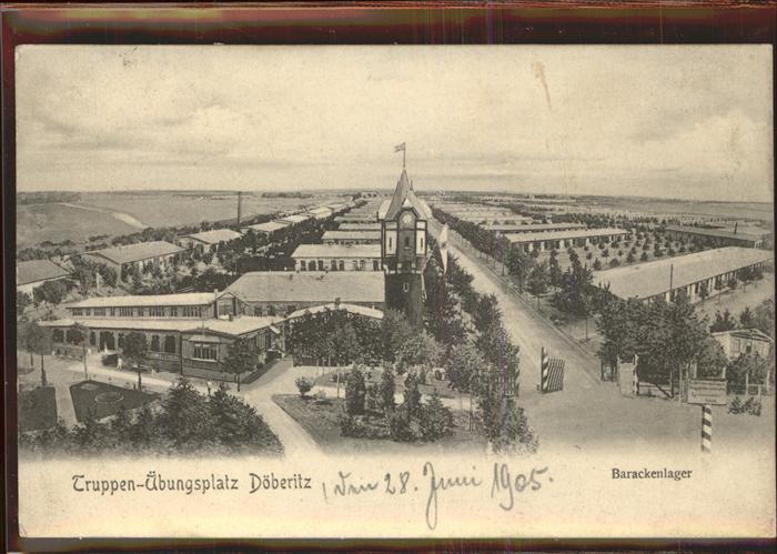 Dallgow Truppenübungsplatz Barackenlager