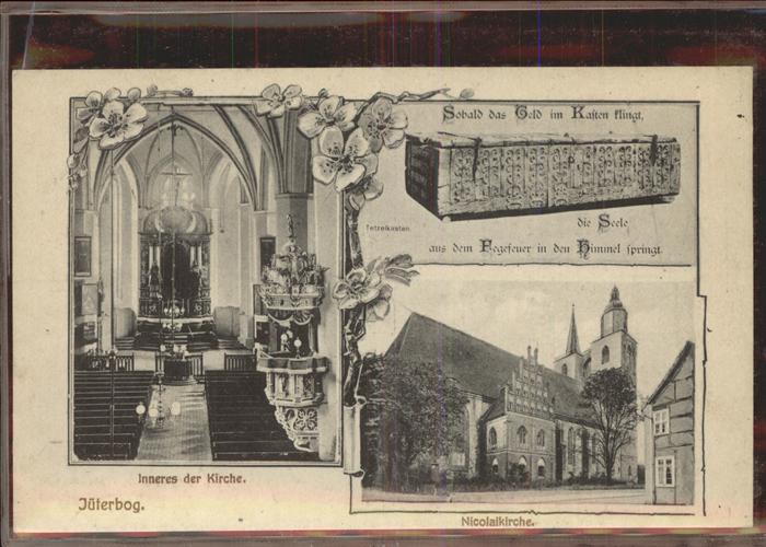 Jueterbog St. Nicolaikirche Altar Tetzelkasten Fe