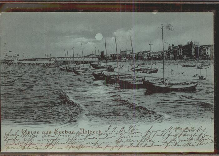 Ahlbeck Ostseebad Insel Usedom Strandpartie