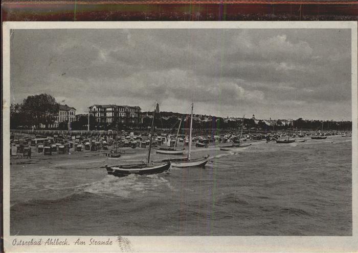 Ahlbeck Ostseebad Insel Usedom Strand