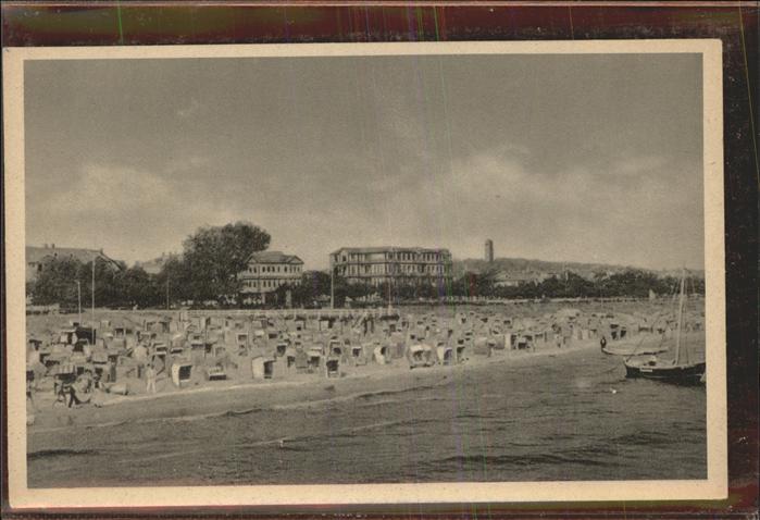 Ahlbeck Ostseebad Insel Usedom Strand