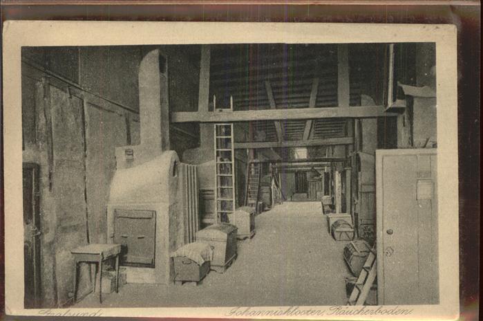 Stralsund Mecklenburg Vorpommern Joahnniskloster Räucherboden