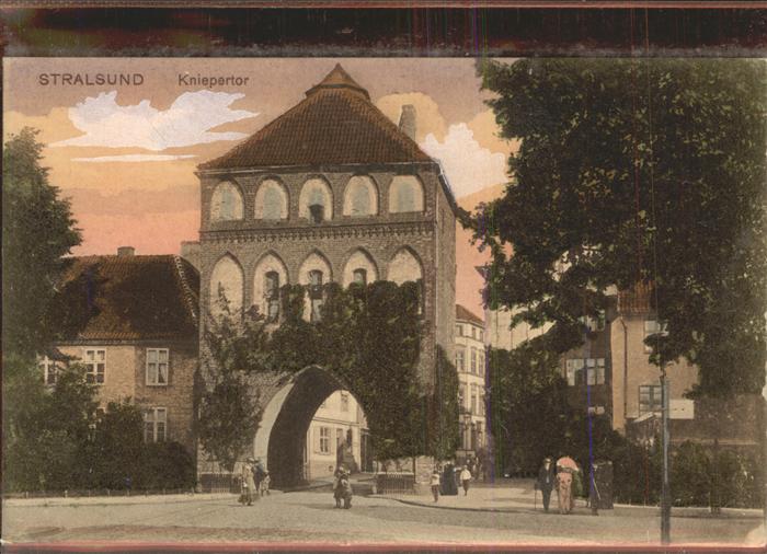 Stralsund Mecklenburg Vorpommern Kniepertor