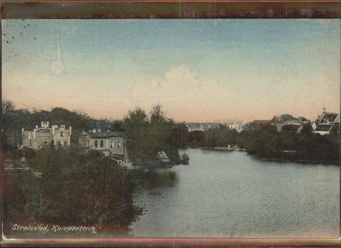 Stralsund Mecklenburg Vorpommern Knieperteich