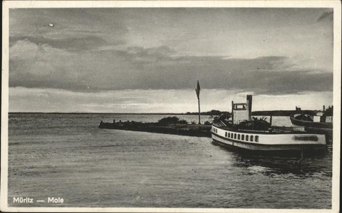 Mueritz Mole u.Fischerboot