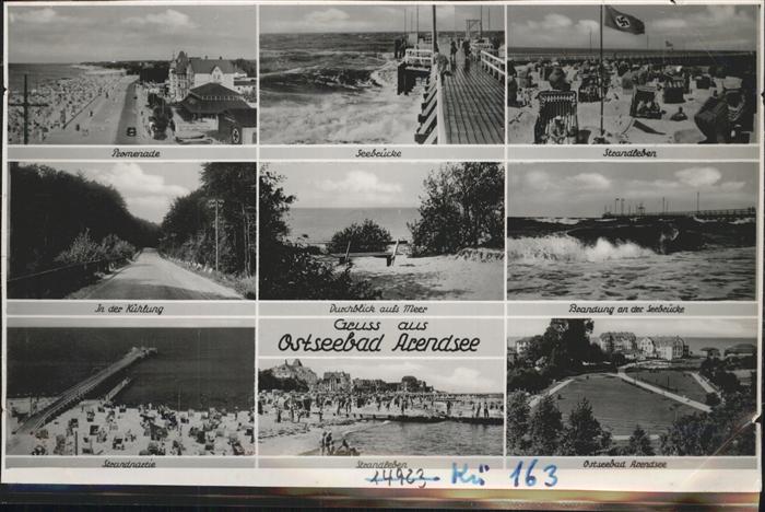 Arendsee Ostsee Strandleben u.Seebrücke
