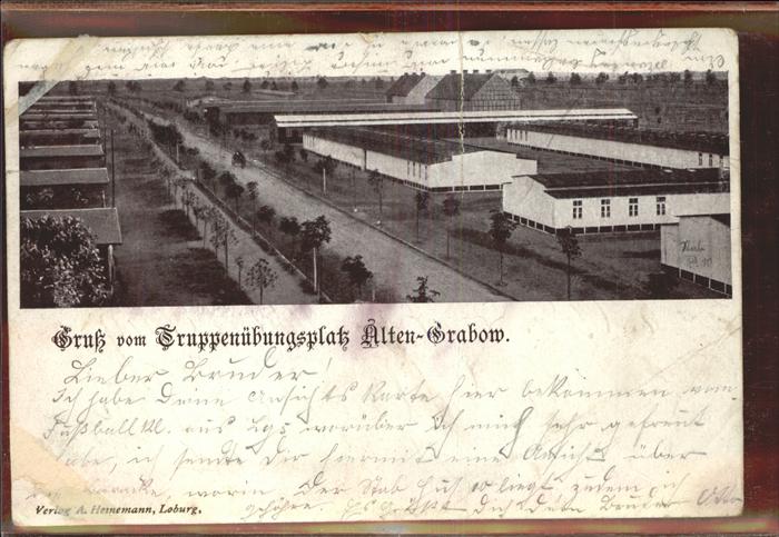 Grabow Burg Truppenübungsplatz Alten-Grabow