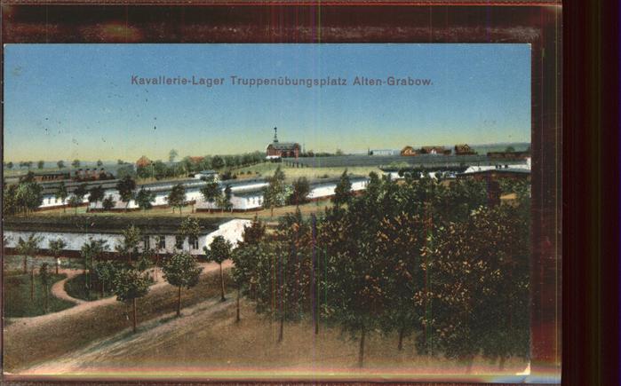 Alten-Grabow Truppenübungsplatz Kavallerie-Lager