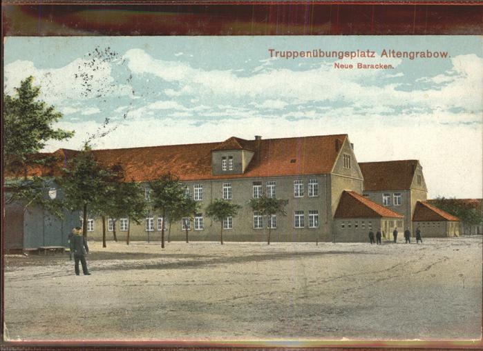 Altengrabow Truppenübungsplatz Neue Baracken