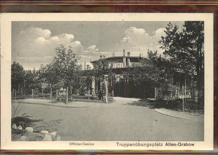 Alten-Grabow Truppenübungsplatz Offizier-Casino