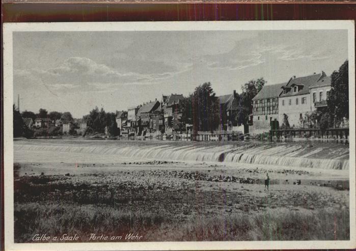 Calbe Saale Wehr