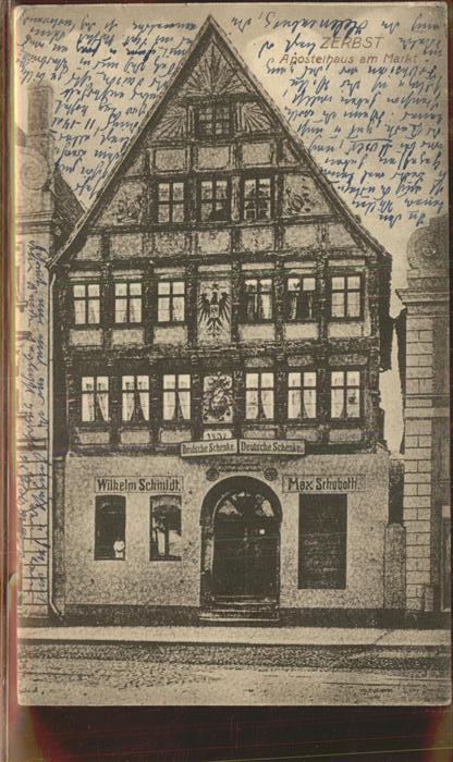 Zerbst Markt Apostelhaus