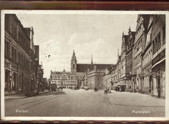 Zerbst Marktplatz