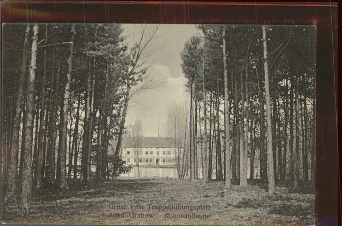 Altengrabow Truppenuebungsplatz Kommandantur