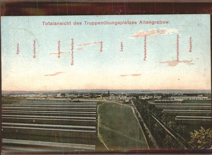 Altengrabow Truppenübungsplatz Aussicht