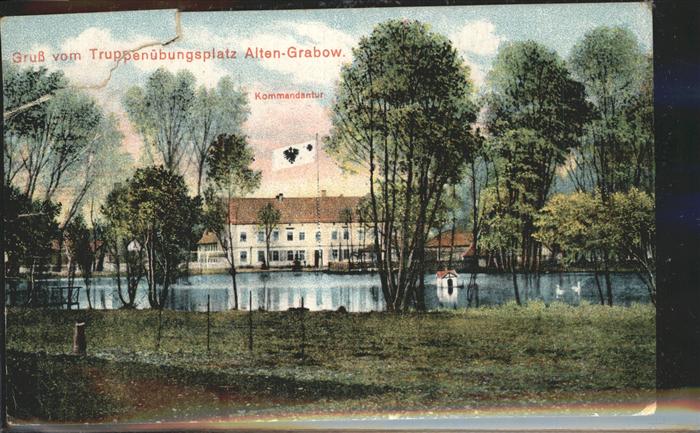 Altengrabow Kommandantur Fahne