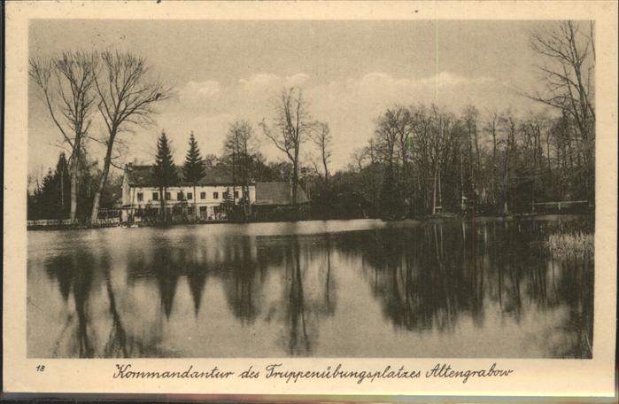 Altengrabow Truppenuebungsplatz Kommandantur