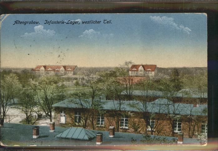 Altengrabow westlicher Teil Infanterie-Lager