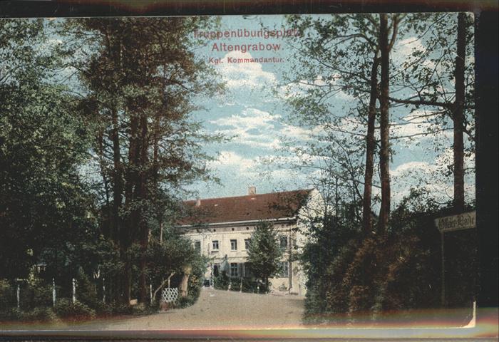 Altengrabow Kgl. Kommandantur