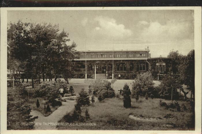 Altengrabow Truppenübungsplatz Offizierheim