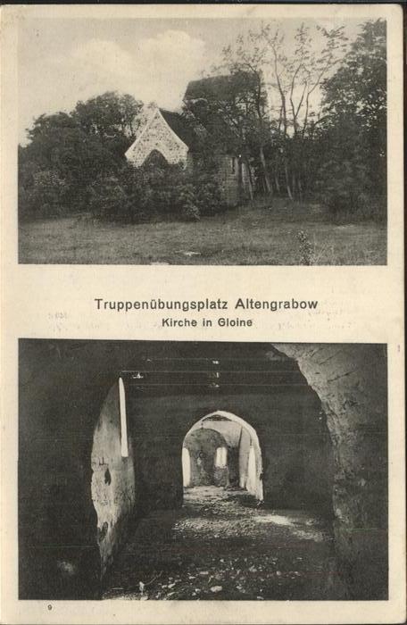 Altengrabow Kirche Gloine