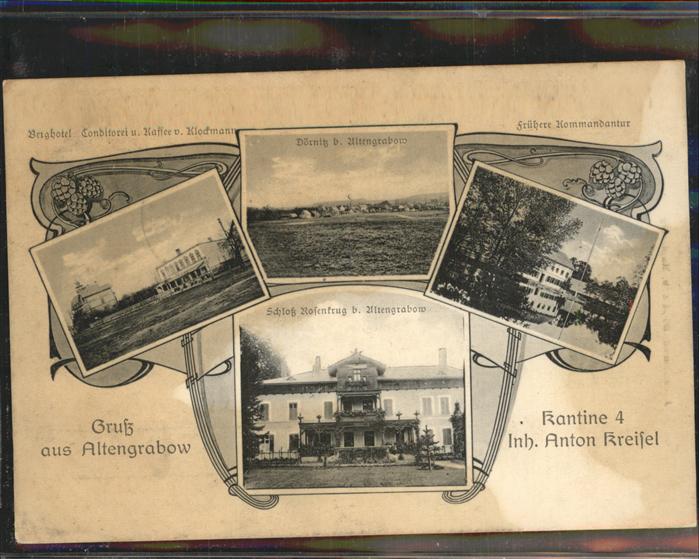 Altengrabow Kantine 4 Kommandantur