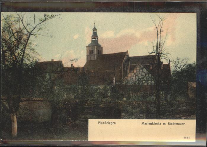 Gardelegen Marienkirche Stadtmauer