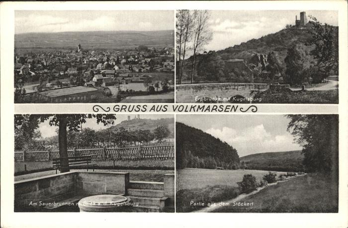 Volkmarsen Kugelsburg Am Sauerbrunnen