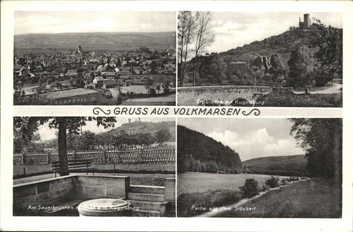 Volkmarsen Erpbrücke Kugelsburg Am Sauerbrunnen