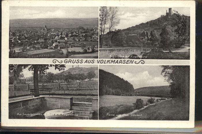 Volkmarsen Stöckert Erpbrücke Kugelsburg Am Sauerb