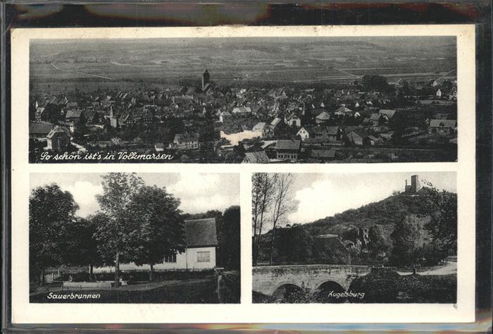 Volkmarsen Kugelsburg Sauerbrunnen