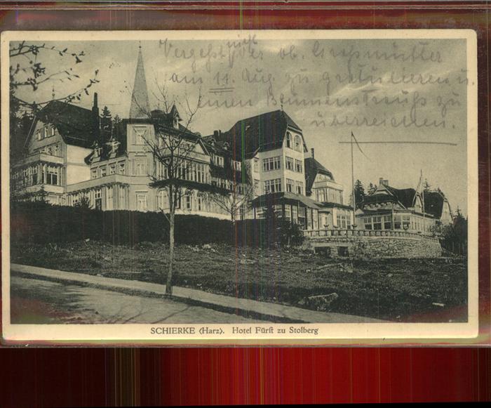 Schierke Harz Hotel Fürst Stolberg