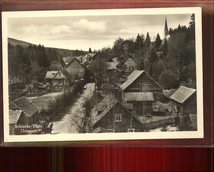 Schierke Harz Unterort