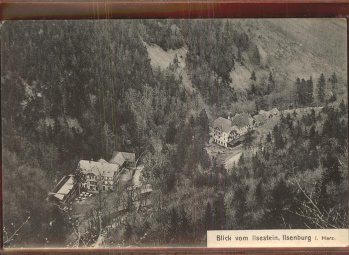 Ilsenburg Harz Blick vom Ilsestein