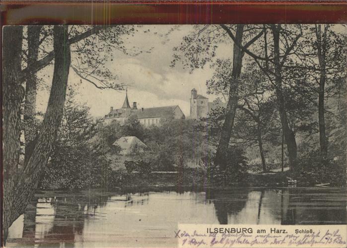 Ilsenburg Harz Schloss Teich