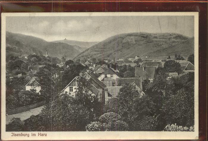 Ilsenburg Harz Panorama mit Brocken