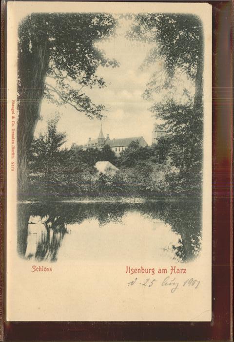 Ilsenburg Harz Schloss Teich