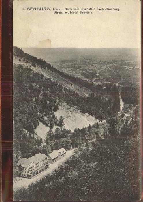 Ilsenburg Harz Blick vom Ilsenstein
