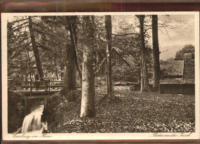 Ilsenburg Harz Partie an der Ilse