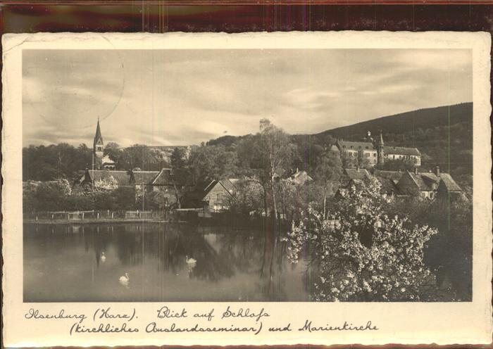 Ilsenburg Harz Schloss Teich