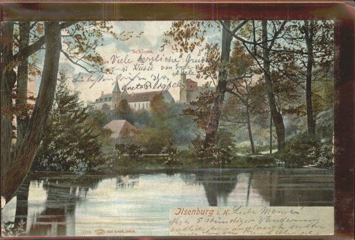 Ilsenburg Harz Schloss Teich