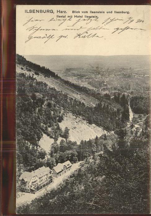 Ilsenburg Harz Ilsetal mit Hotel Ilsestein
